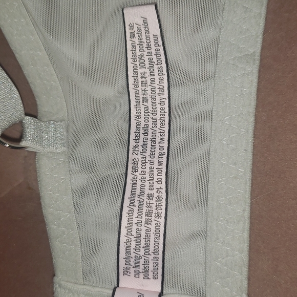 Victoria's Secret EUC Dream Angels High Neck Chantilly Demi Bra 34DD/F75 - Picture 13 of 13